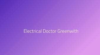 Electrical Doctor Greenwith
